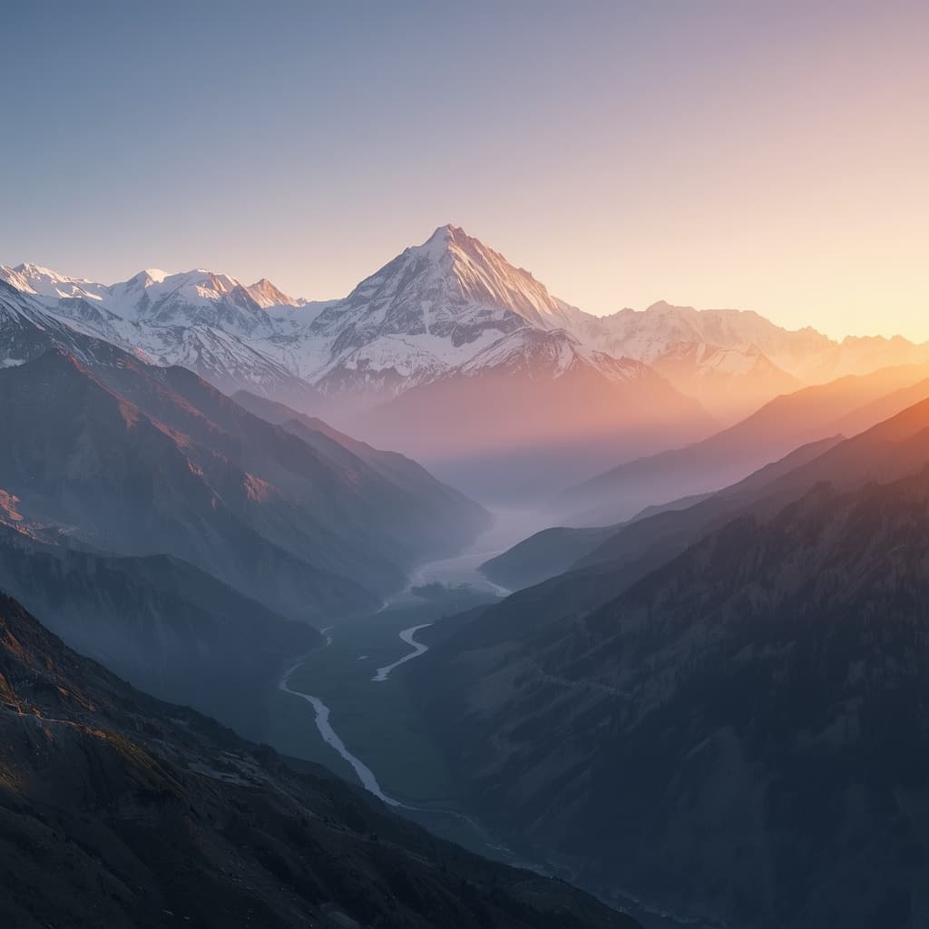 Luxury Himalayan Landscape